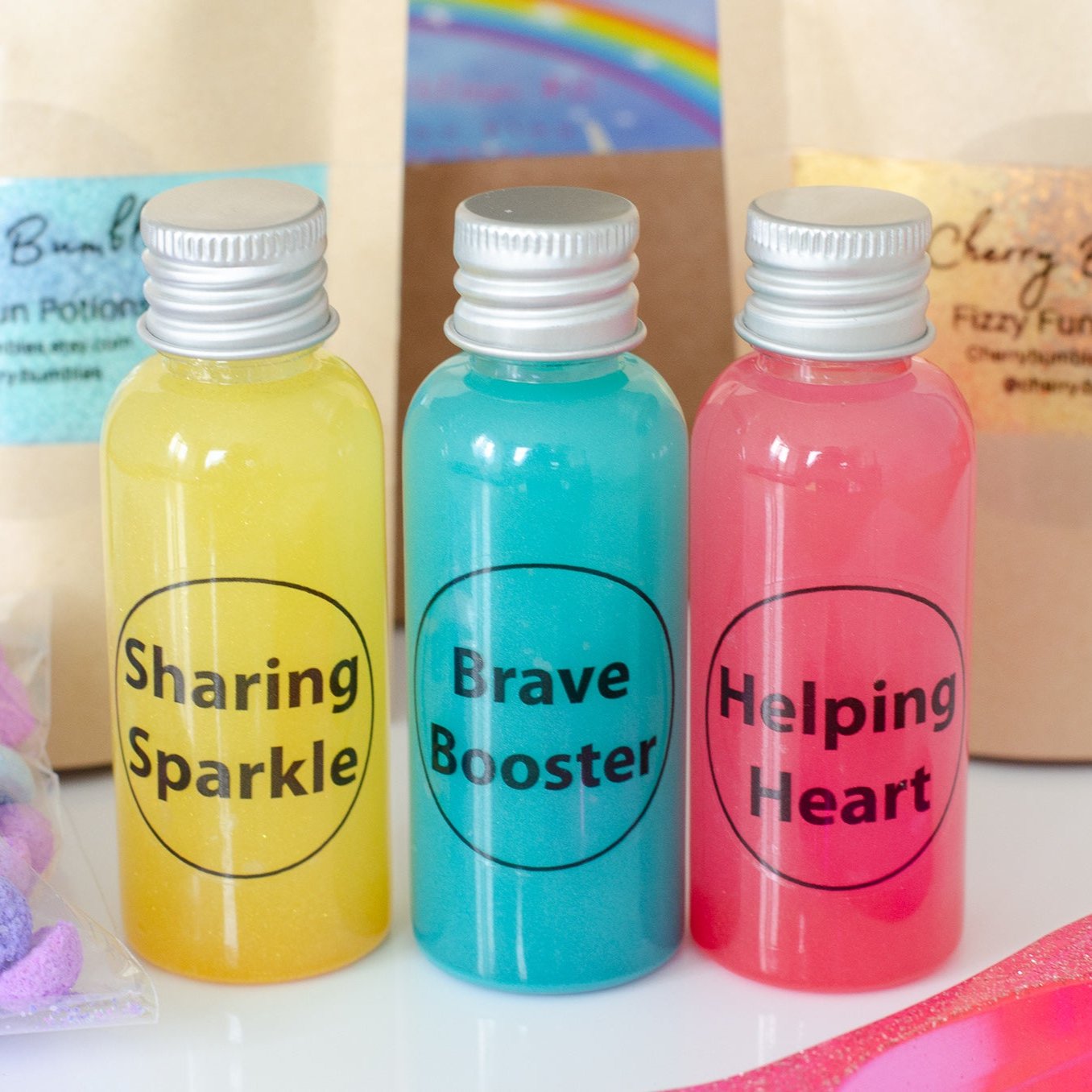 rainbow gift for girls, rainbow potion making kit, unique christmas gift for kids