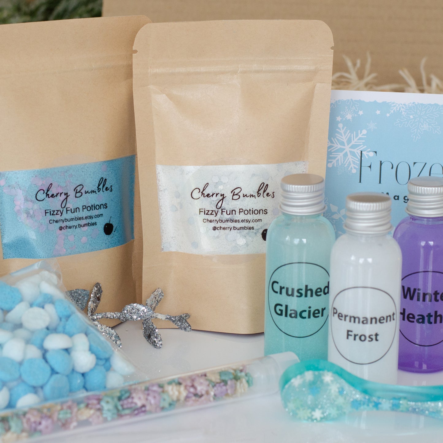 frozen potion kit for kids, magical Christmas gifts for girls. Christmas gifts for girls 7 years old. Christmas Eve box fillers, unique gift ideas