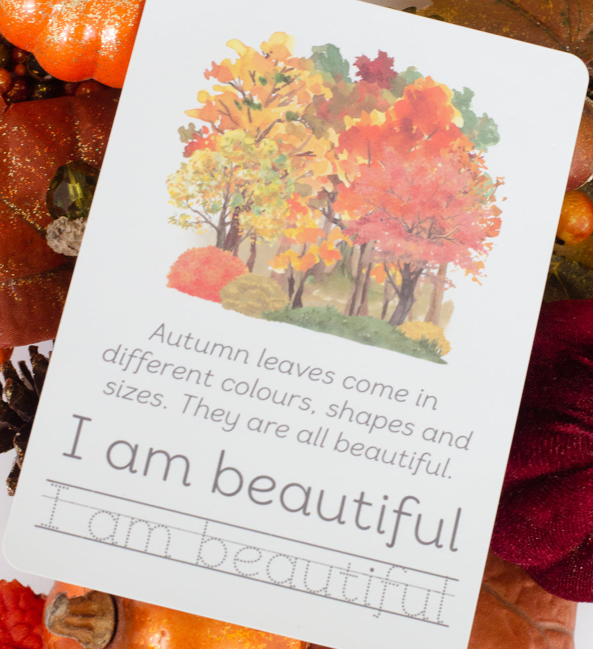 Autumn Affirmation Cards