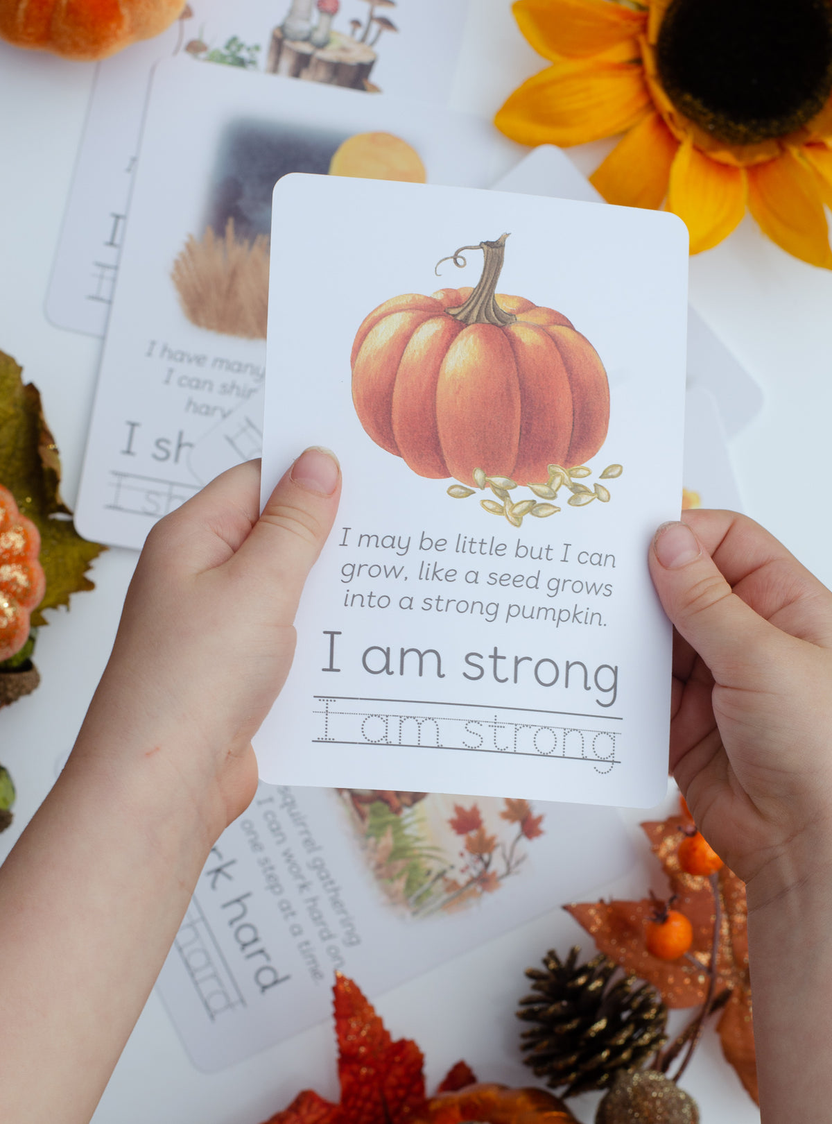 Autumn Affirmation Cards